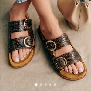 Sézane Lenny Mule Sandals